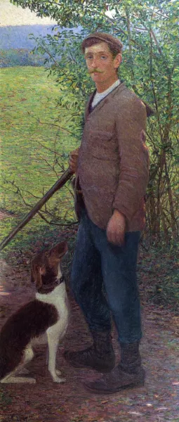 The Poacher by Lilla Cabot Perry - Oil Painting Reproduction