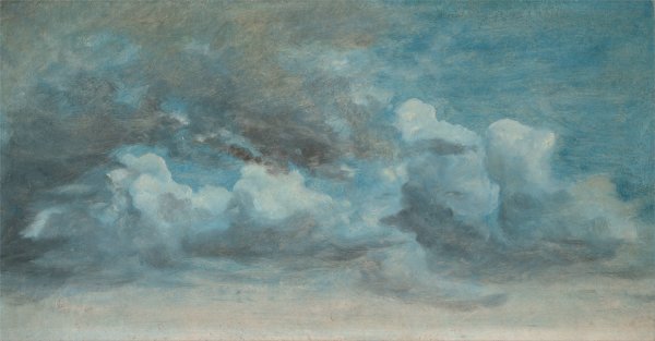 Cloud Study  by Lionel Constable - Hand-Painted Oil Painting Reproduction