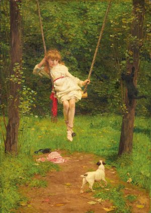 Kindred spirits by Lionel Percy Smythe Oil Painting