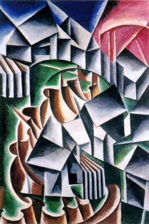 Birsk by Liubov Popova Oil Painting
