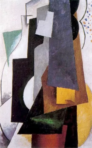 Malerische Architektonik by Liubov Popova - Oil Painting Reproduction