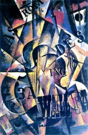 Stilleben painting by Liubov Popova