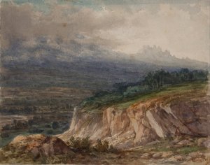 Landscape by Lluis Rigalt Oil Painting