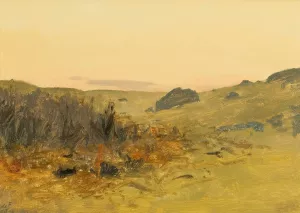 Landscape by Lockwood De Forest Oil Painting
