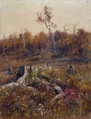 Landscape by Lockwood De Forest Oil Painting