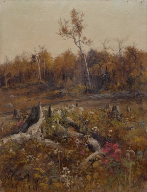 Landscape by Lockwood De Forest Oil Painting
