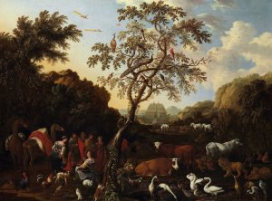 The Ark by Lodewijk Tieling Oil Painting