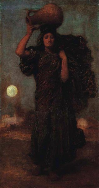 Main Product Photo of A Nile Woman Painting by Lord Frederick Leighton