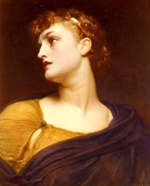 Antigone Oil painting by Lord Frederick Leighton