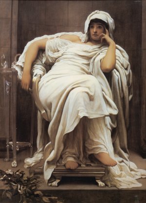 Faticida Oil painting by Lord Frederick Leighton