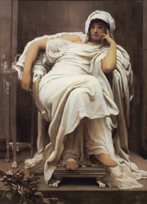 Faticida painting by Lord Frederick Leighton