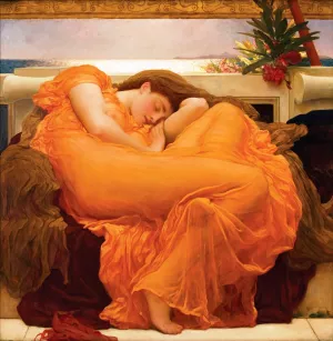 Flaming June painting by Lord Frederick Leighton