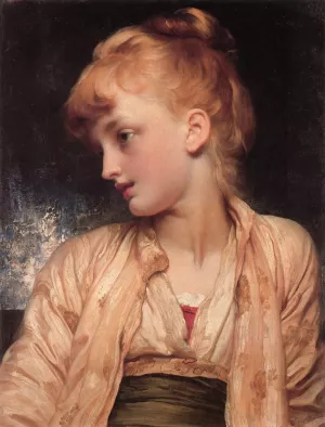 Gulnihal by Lord Frederick Leighton Gulnihal Oil painting by Lord Frederick Leighton