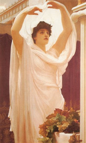 Invocation Oil painting by Lord Frederick Leighton
