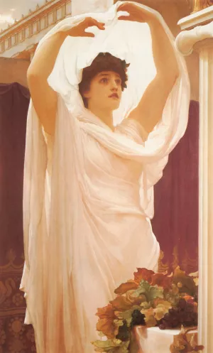 Invocation by Lord Frederick Leighton Oil Painting