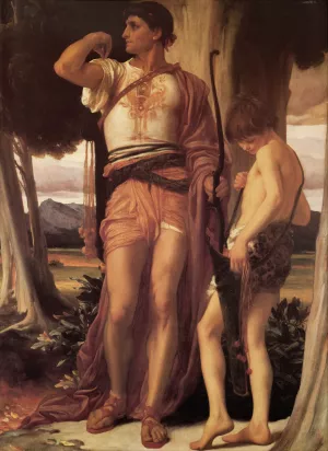 Jonathan's Token to David painting by Lord Frederick Leighton