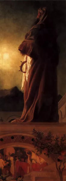 Joseph of Arimathea by Lord Frederick Leighton Oil Painting