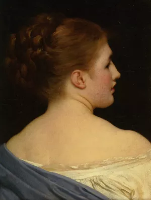 Lily by Lord Frederick Leighton Oil Painting