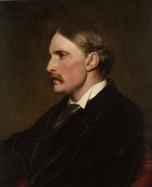 Portrait of Henry Evans Gordon Oil painting by Lord Frederick Leighton