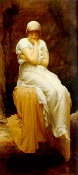 Solitude Oil painting by Lord Frederick Leighton