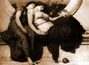 Summer Noon by Lord Frederick Leighton Oil Painting