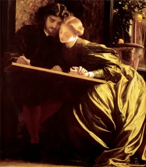 The Painter's Honeymoon by Lord Frederick Leighton Oil Painting