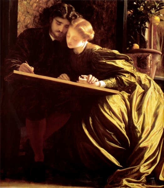 Main Product Photo of The Painter's Honeymoon Painting by Lord Frederick Leighton