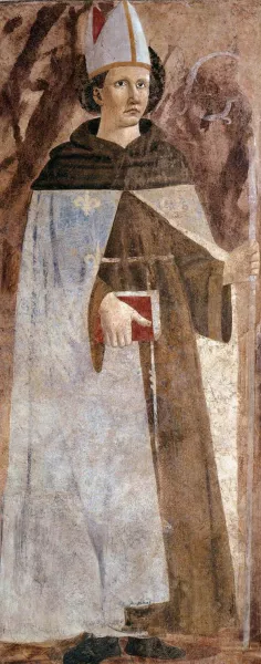 St Louis of Toulouse painting by Lorentino D'Arezzo