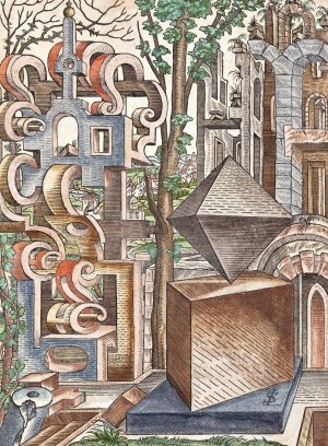 Geometria et Perspectiva 01 by Lorenz Stoer Oil Painting