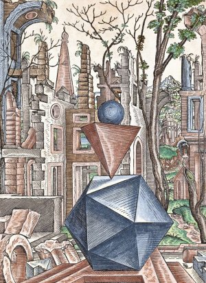 Geometria et Perspectiva 05 by Lorenz Stoer Oil Painting