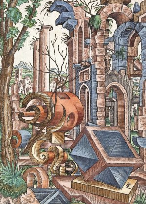 Geometria et Perspectiva 07 by Lorenz Stoer Oil Painting
