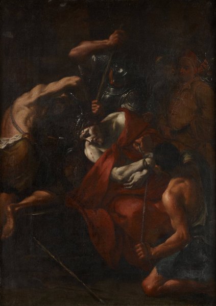 Crown of Thorns  by Lorenzo Garbieri - Hand-Painted Oil Painting Reproduction