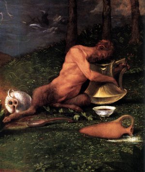 Allegory of Virtue and Vice Detail