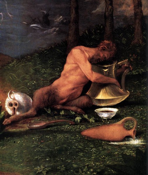 Main Product Photo of Allegory of Virtue and Vice Detail Painting by Lorenzo Lotto