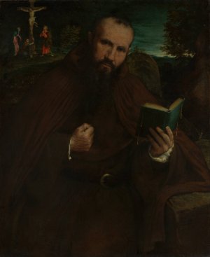 Brother Gregorio Belo of Vicenza by Lorenzo Lotto Oil Painting