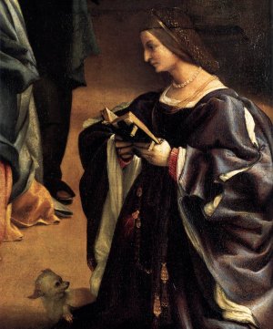 Christ Taking Leave of His Mother Detail