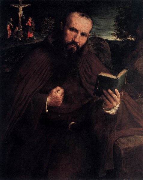 Main Product Photo of Fra Gregorio Belo di Vicenza Painting by Lorenzo Lotto