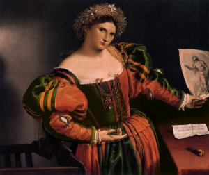 Portrait of a Lady as Lucretia