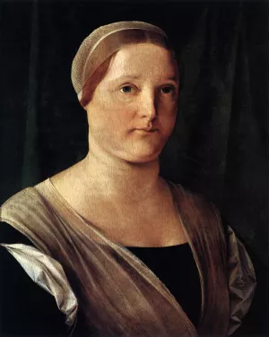 Portrait of a Lady by Lorenzo Lotto Oil Painting