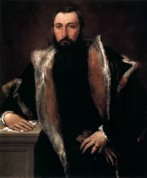 Portrait of Febo da Brescia Oil painting by Lorenzo Lotto