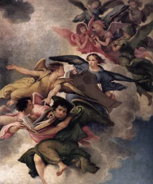 Santo Spirito Altarpiece Detail by Lorenzo Lotto Oil Painting