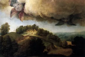 The Trinity Detail painting by Lorenzo Lotto