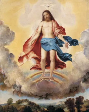 The Trinity by Lorenzo Lotto Oil Painting