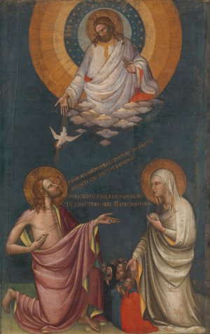 The Intercession of Christ and the Virgin by Lorenzo Monaco Oil Painting