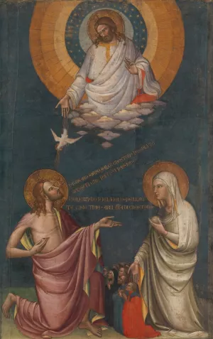 The Intercession of Christ and the Virgin by Lorenzo Monaco Oil Painting