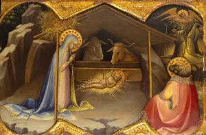 The Nativity by Lorenzo Monaco Oil Painting