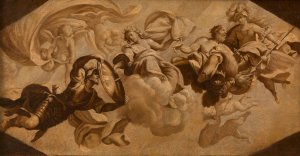 Allegorie auf den militarischen Ruhm des Generals Montecuccoli by Lorenzo Pasinelli Oil Painting
