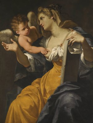 The Budrioli Sybil by Lorenzo Pasinelli Oil Painting