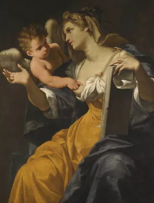 The Budrioli Sybil by Lorenzo Pasinelli Oil Painting
