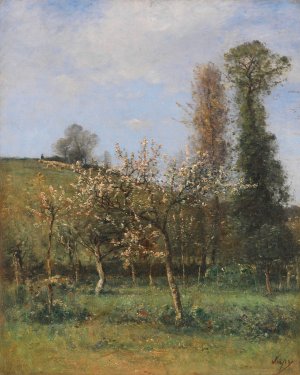 Apfelblute by Louis Aime Japy Oil Painting